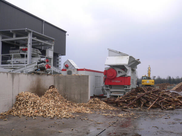 Furnace feed for a biomass CHP plant